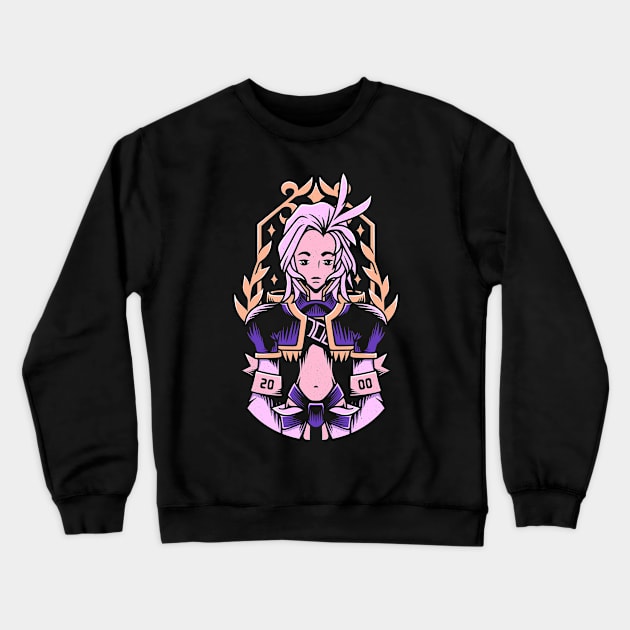 Kuja Crewneck Sweatshirt by Alundrart